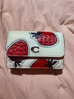 Coach Strawberry Wallet