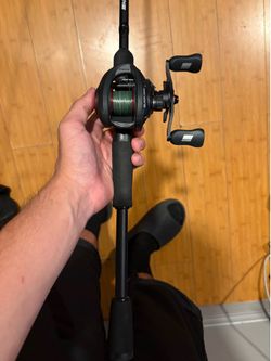 Fishing rod bait caster