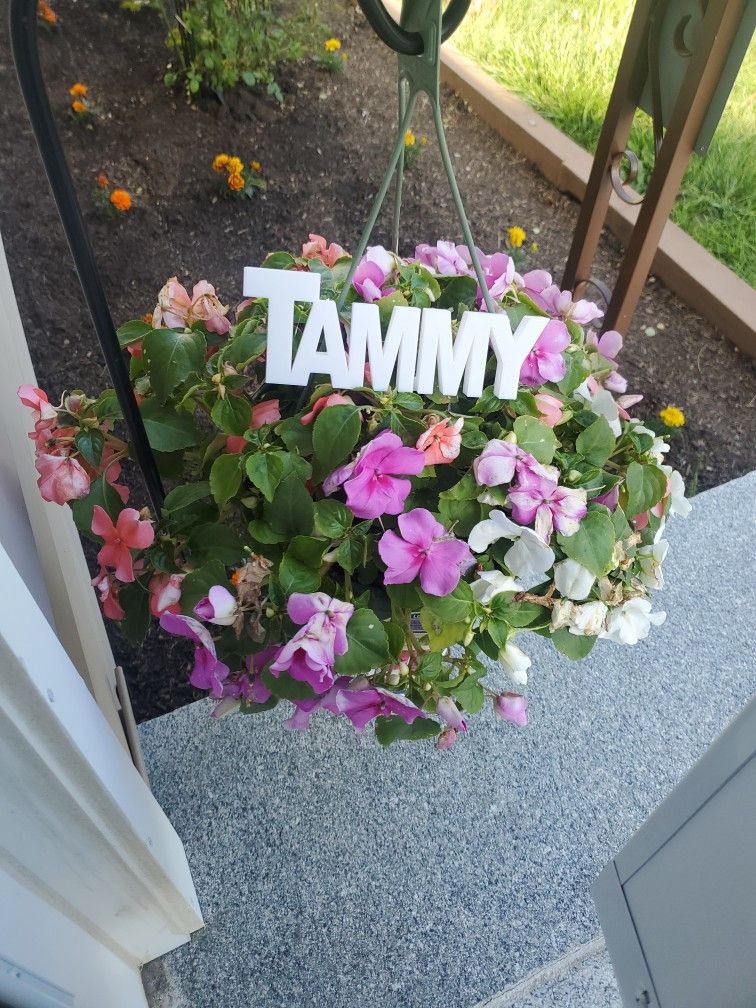 3D Printed Tammy Name