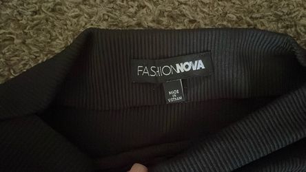 Fashion Nova Asymmetrical shirt