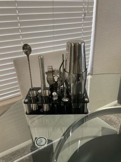 At home bar set