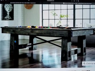 American Heritage Pool Table