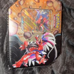 SEALED Pokemon Tins And Loose Cards