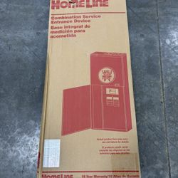 Square D Homeline 150 Amp 8-Space 16-Circuit Outdoor Ringless-Horn Overhead/Underground Main Breaker CSED