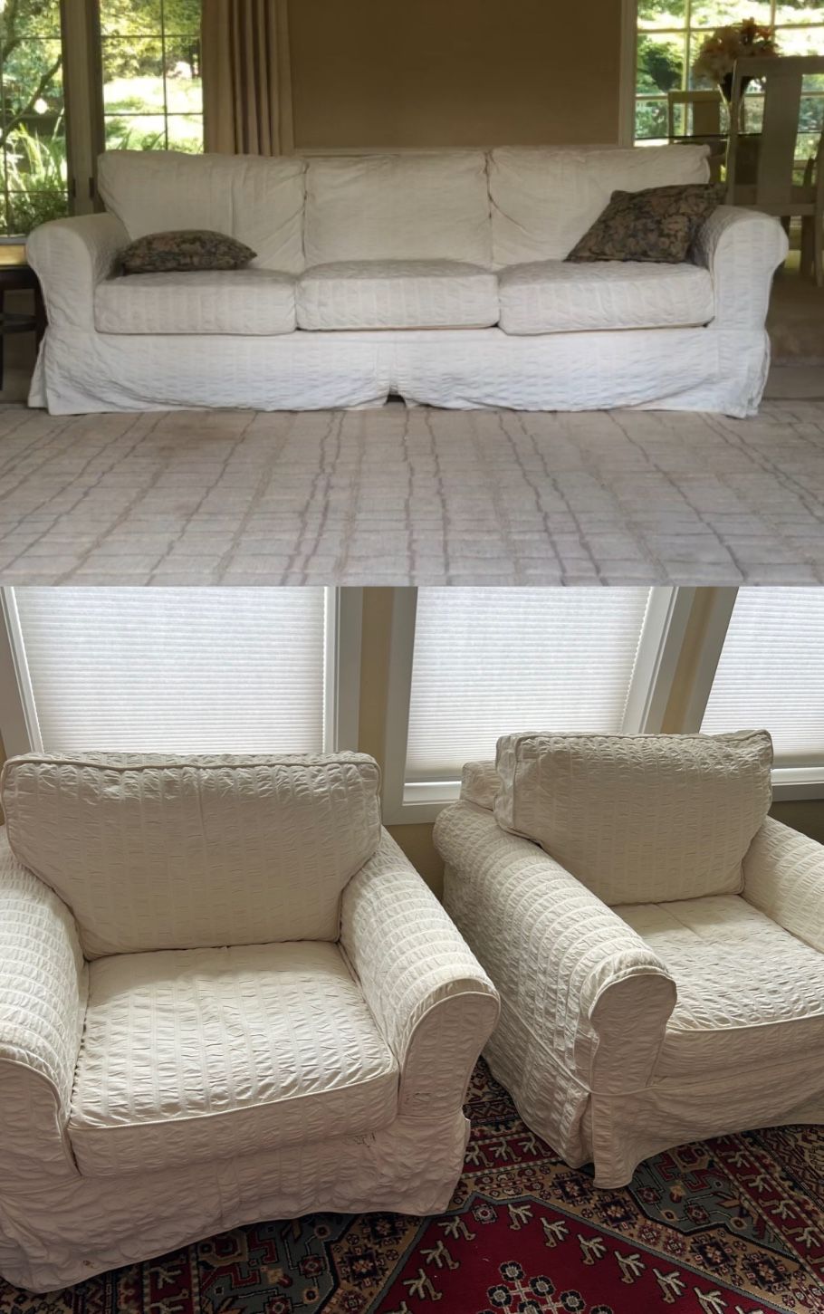 SOFA & 2 CHAIRS SET