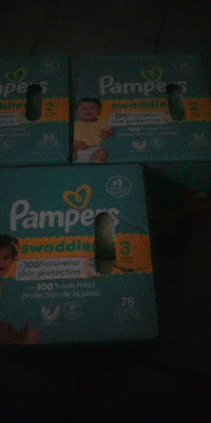 Baby Pampers Size 2 And 3 Half Price