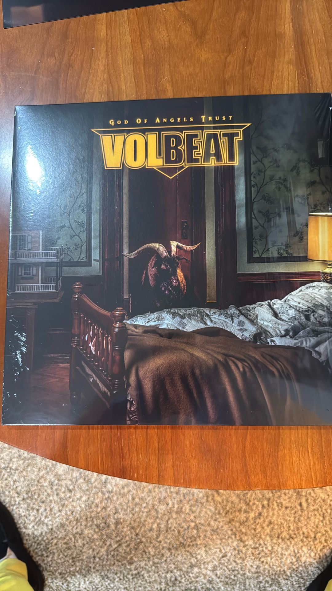 Volbeat God Of Angels Trust Signed LP