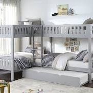 Corner Bunk Bed, Fits 4 Or 5 Kids. Price Includes Mattresses 