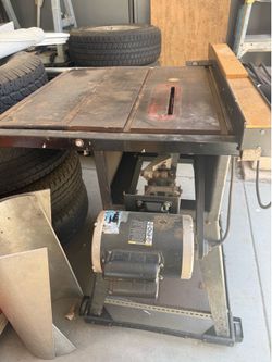 Craftsman 10” table saw with 3hp motor