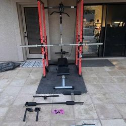 Ritfit Power Cage Gym and Weights