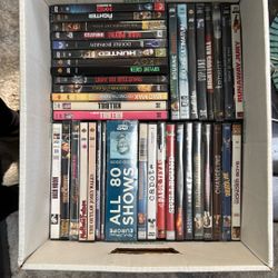 A Collection Of 40 Used DVD’s Assorted Genres 
