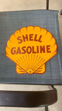 Shell Gasoline Sign