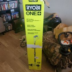 Ryobi One + 18v Outdoor Patio cleaner wire brush