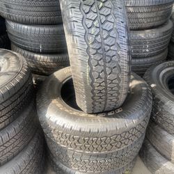245/65R17 BFgoodrich set of four used $300