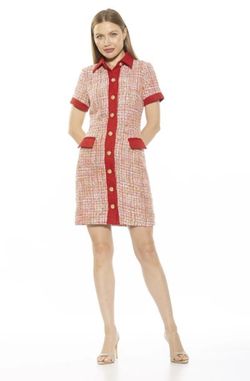 Alexia Admore Jenni Dress Tweed Size Small 4-6