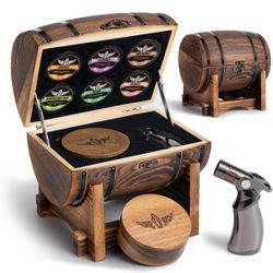 Whiskey Smoker Kit with Charred Wood Barrel (Patent Pending) – Cocktail Smoker