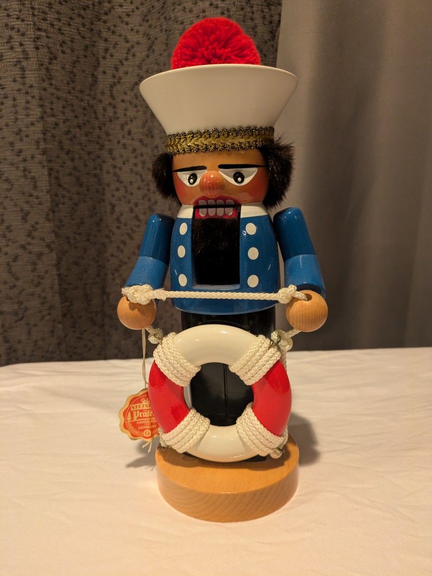 Steinbach 12" Chubby Sailor Nutcracker $75 OBO
