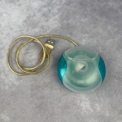 VTG Apple M4848 Bondi Blue Hockey Puck USB Mouse Tested