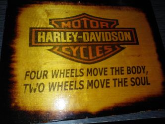 Harley Davidson signs