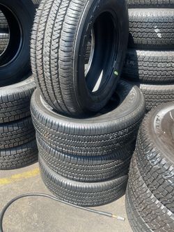 Bridgestone 265/65R17 Set of four used tires $300