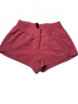 Adidas Women's Pink Athletic Shorts with AEROREADY Moisture-