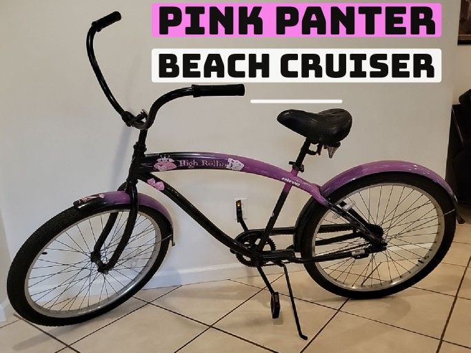 Pink Panter Beach Cruiser