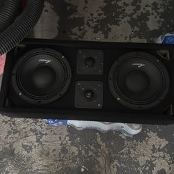 2.  8 inch mid bass speakers