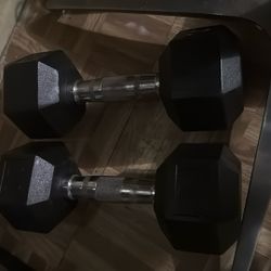 20lb Hex Dumbbells