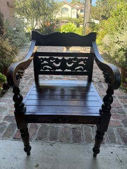 Wood chair