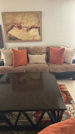 Couch and loveseat