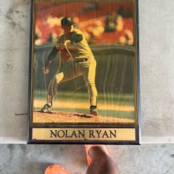 Nolan Ryan Frame With Picture