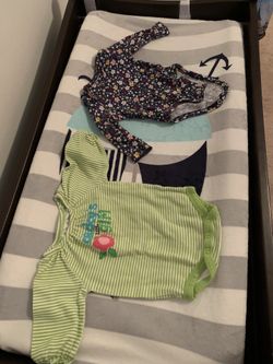 Newborn Girls Long Sleeved Onsie