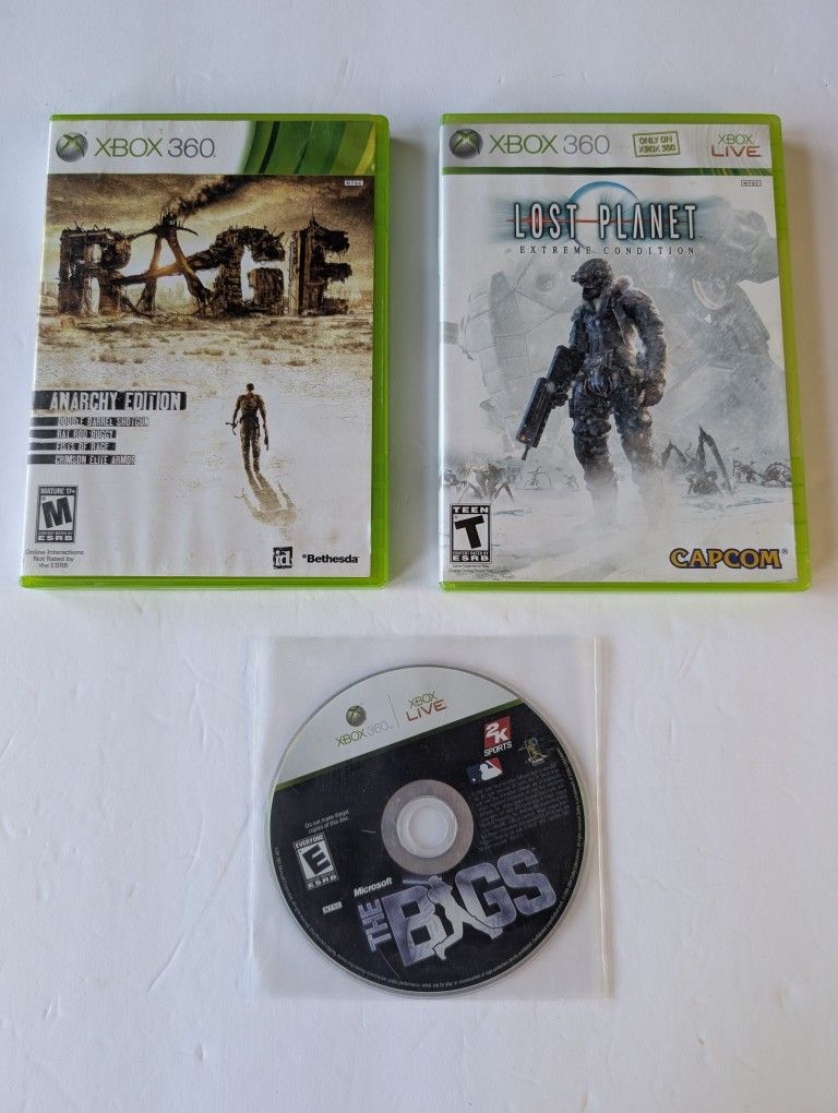 Xbox 360 Game Lot