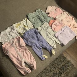 Preemie Girls Clothes Bundle