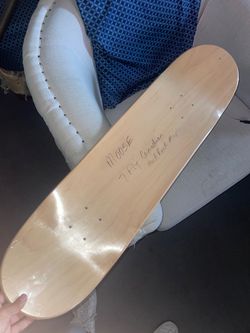 Blank skateboard deck 🛹