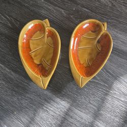 Vintage Ceramic Leaves