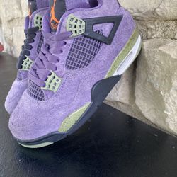Air Jordan 4 Retro Canyon Purple—Size 6 Women’s—$59 FIRM