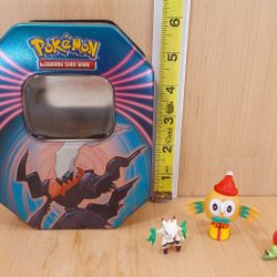 Empty Pokémon Thin Tin & Figures