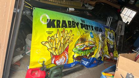 10 Foot Long-Sponge Bob Square Pants Banner