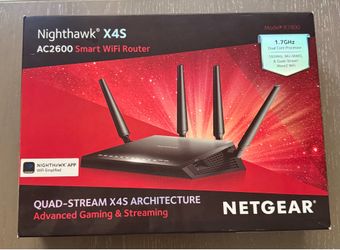 NETGEAR Nighthawk X4S AC2600 Dual-Band Smart WiFi Router