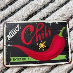 Extra Hot Chili - Kitchen Plaque/decor