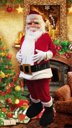 Santa Claus Mascot Costume Birthday Halloween