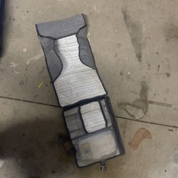 Diaper Holder And Changing Pad In One