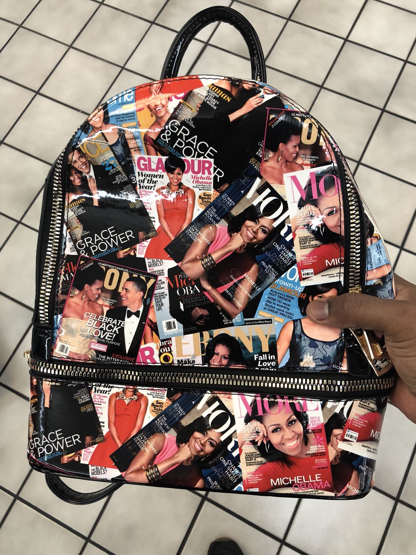 Michelle Obama backpack and wallet!!!!