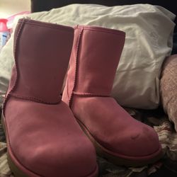 Ugg Pink Boots  Size 5 