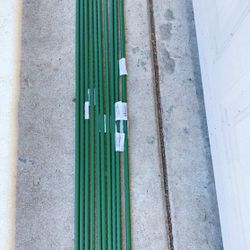 Big And Thick Gardening Stakes For Plants - Very Strong With Solid Plastic - 4 Feet Long - $3 each Or 2 for $5