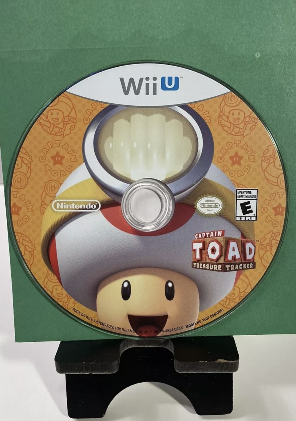 Captain Toad: Treasure Tracker (Nintendo Wii U, 2014) Disc Only Fast Video Game