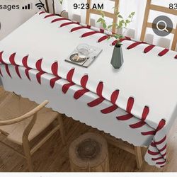 Baseball sports tablecloth 60x86