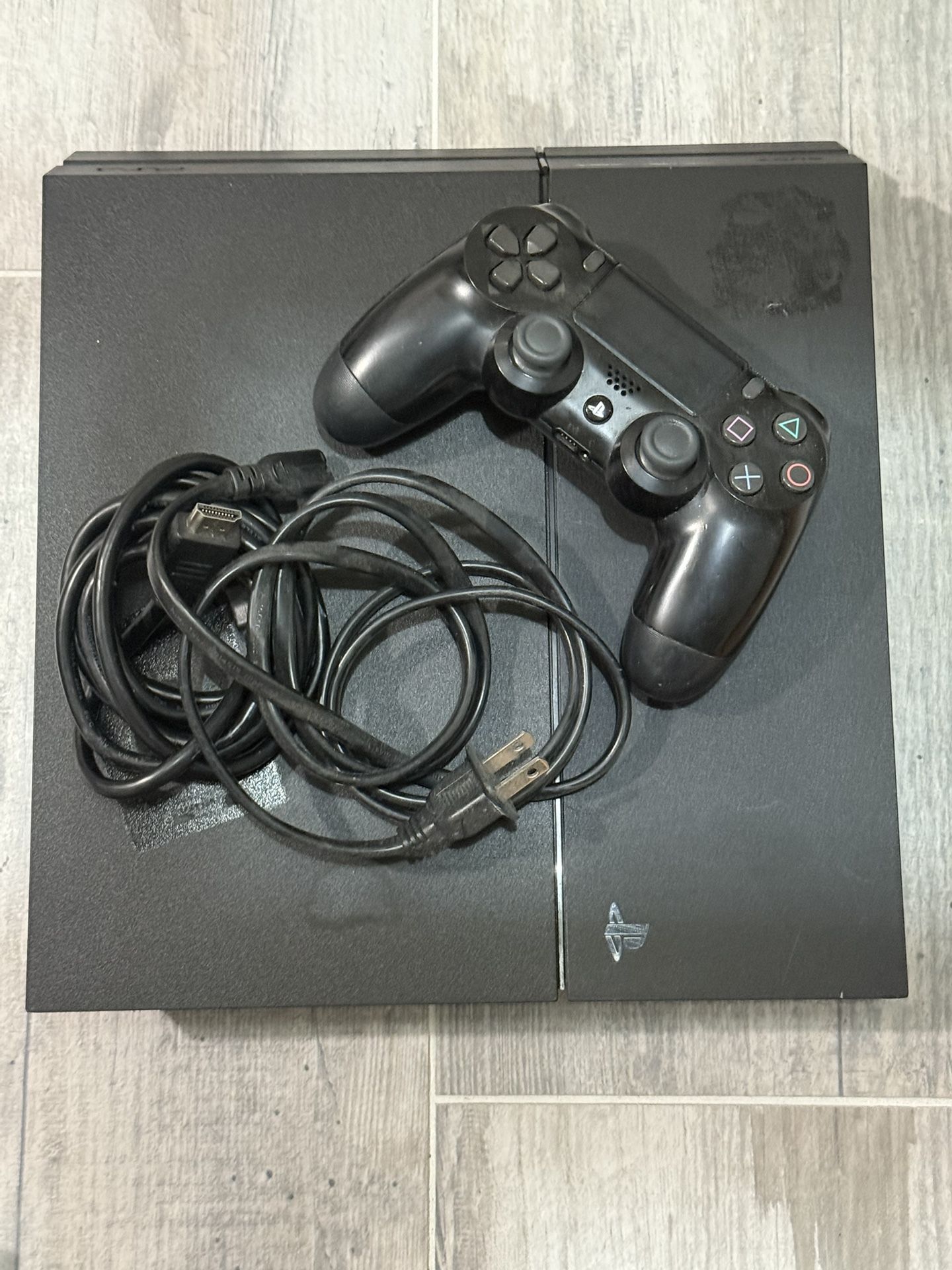 PS4 With Cords And Controller