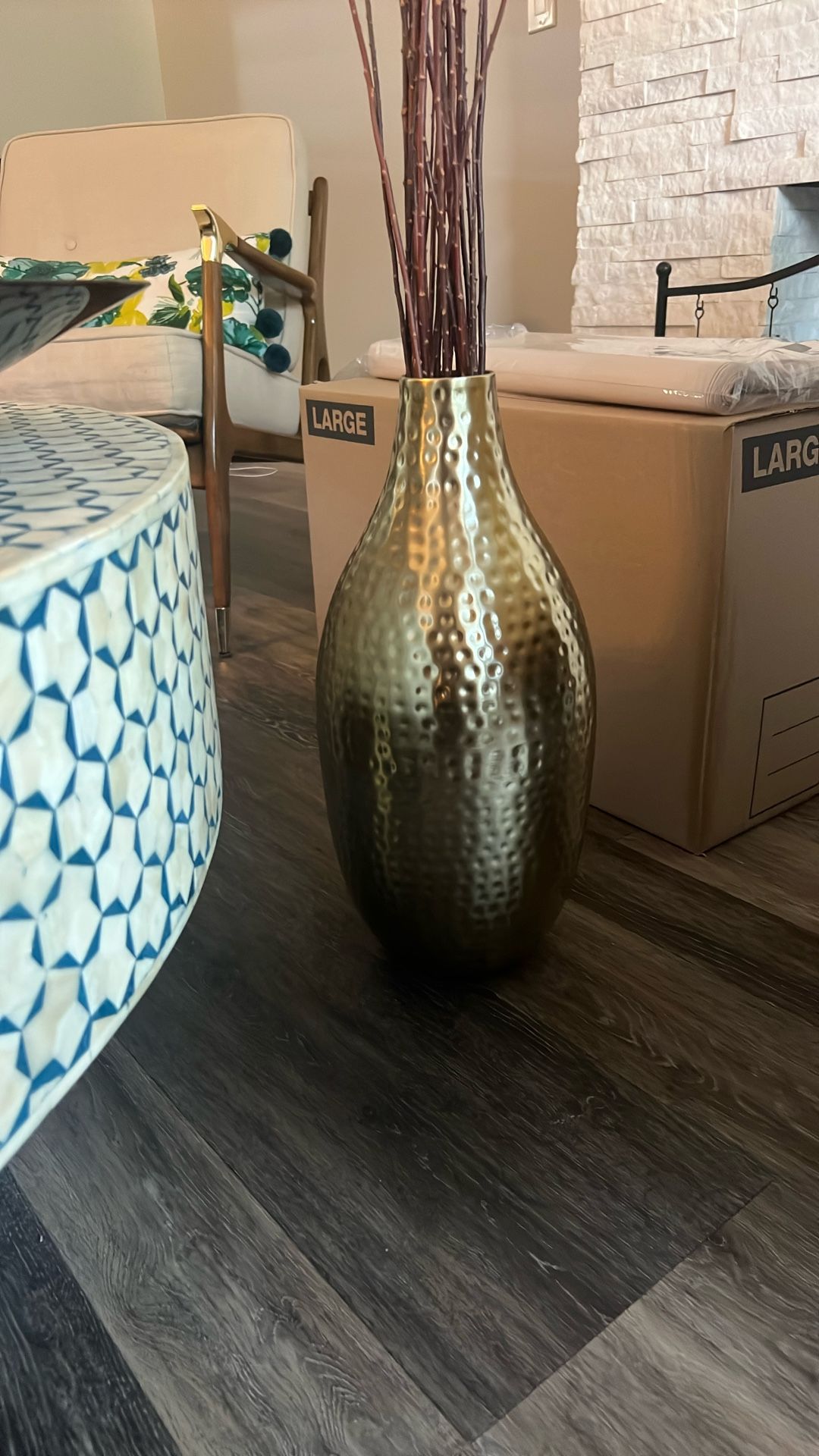 Gold Vase